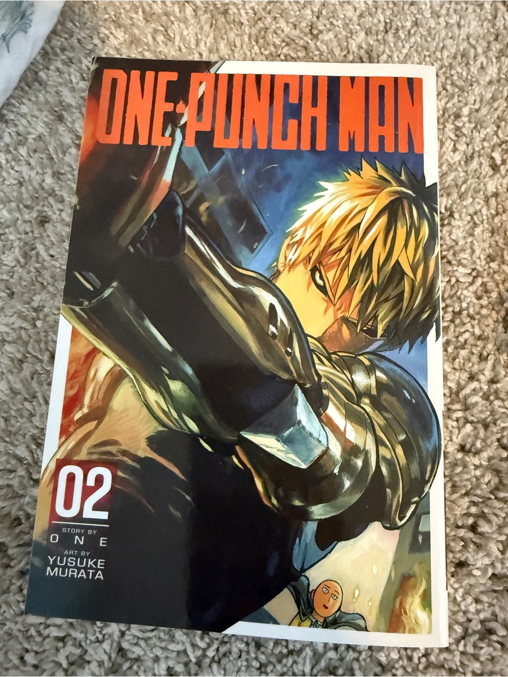 One-Punch Man Volume 02 Poster - Multi-Color